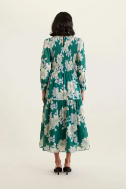 Alessandra Reagan Dress Lulu - Forest
