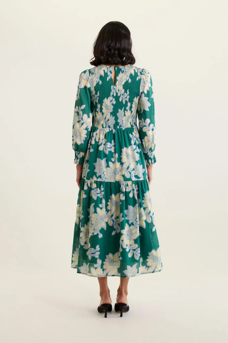 Alessandra Reagan Dress Lulu - Forest