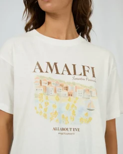 All About Eve Amalfi Relaxed Tee - Vintage White