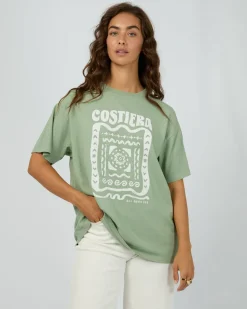All About Eve Costiera Relaxed Tee - Sage
