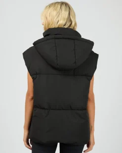 All About Eve Elevate Puffer Vest - Black