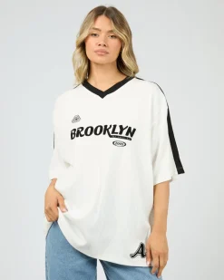 All About Eve Kings Oversized Tee - White