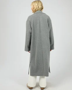 All About Eve Long Island Coat - Grey