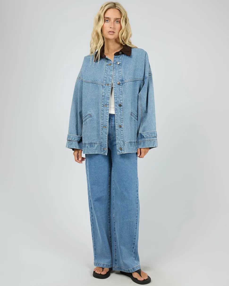 All About Eve Tommy Jacket - Light Blue