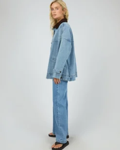 All About Eve Tommy Jacket - Light Blue