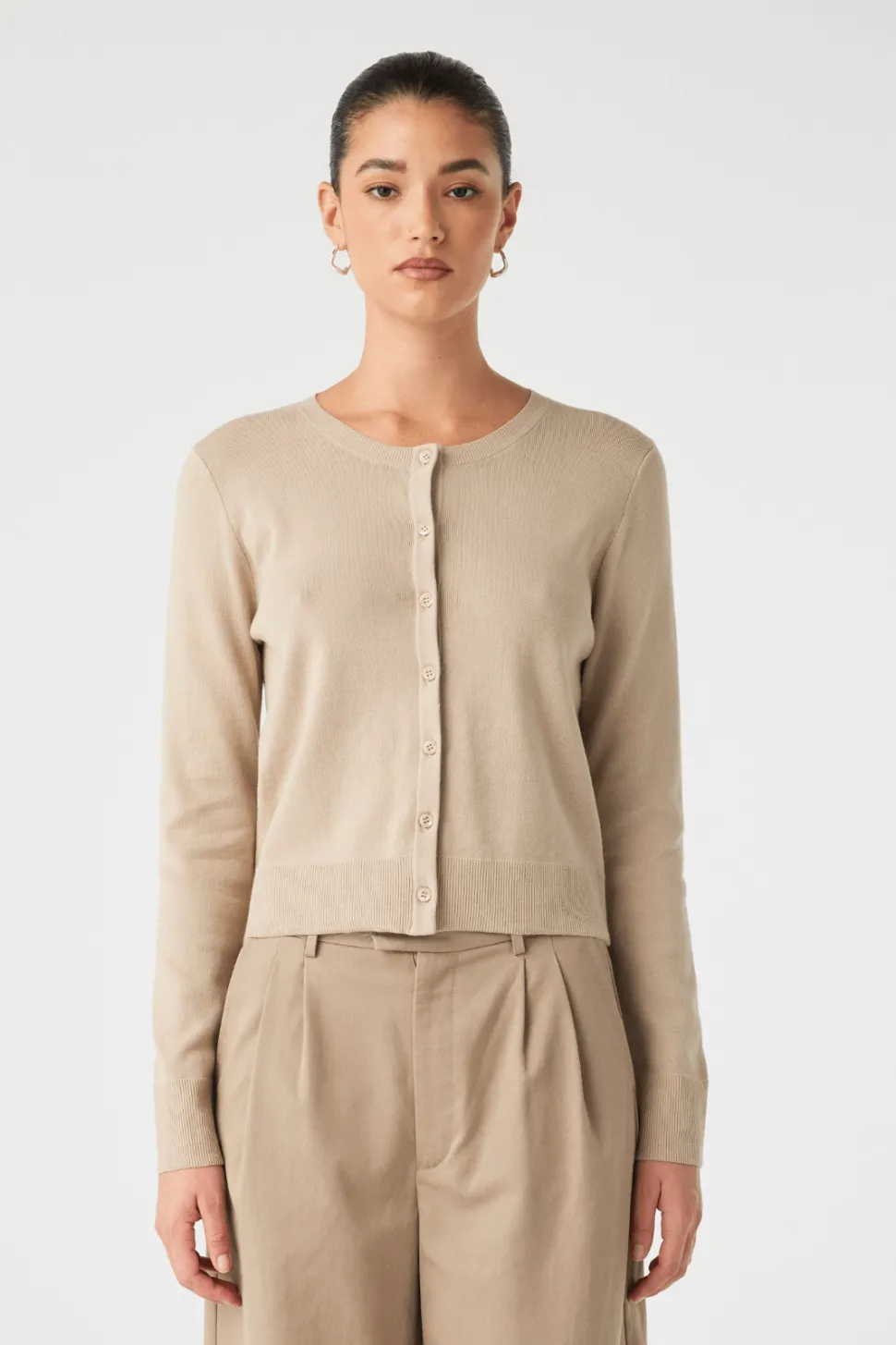ARCAA Flynn Cardigan - Taupe
