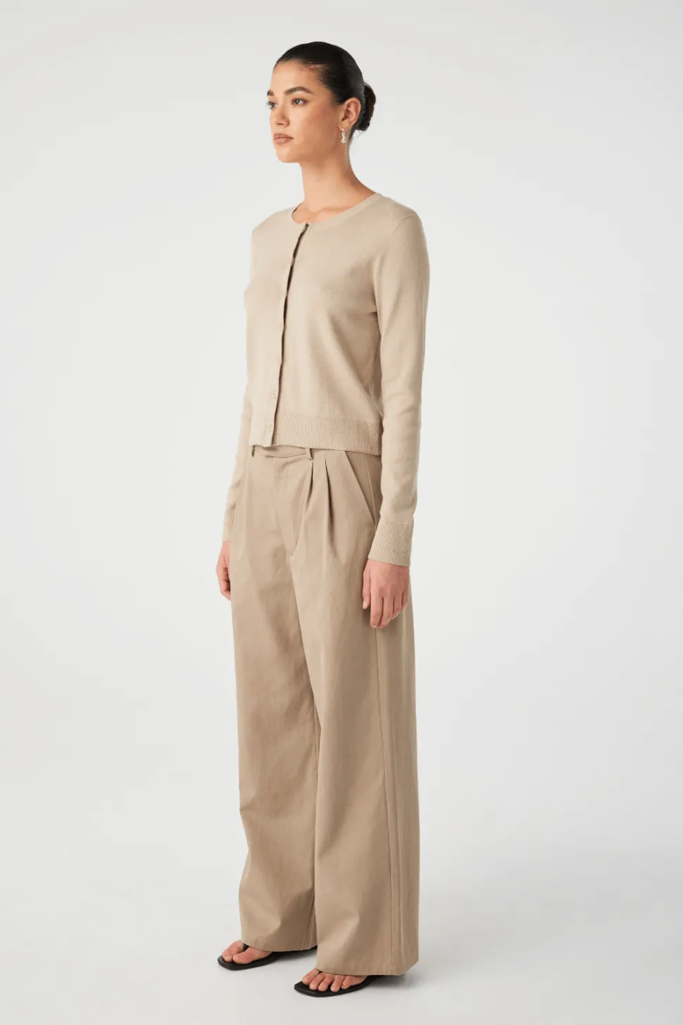 ARCAA Flynn Cardigan - Taupe