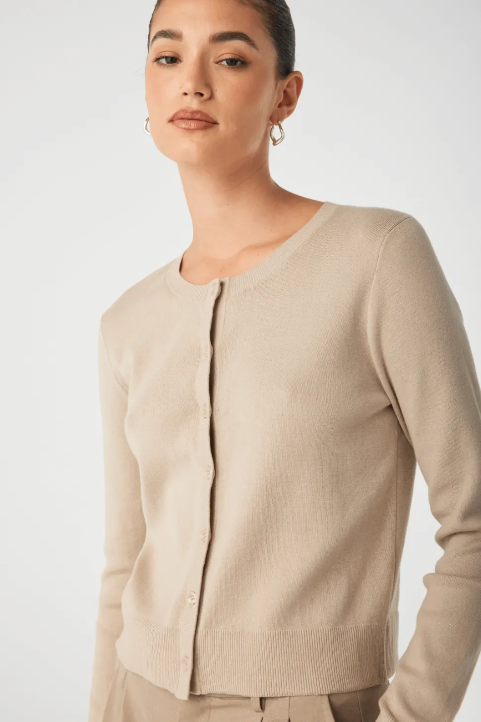 ARCAA Flynn Cardigan - Taupe