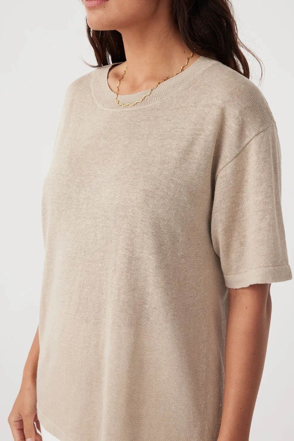 ARCAA Hugo T Shirt - Taupe
