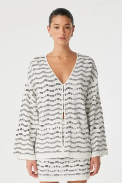 ARCAA Onda Long Sleeve - Cream Wave