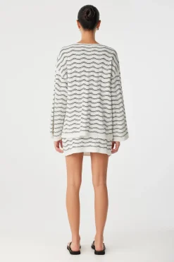 ARCAA Onda Long Sleeve - Cream Wave