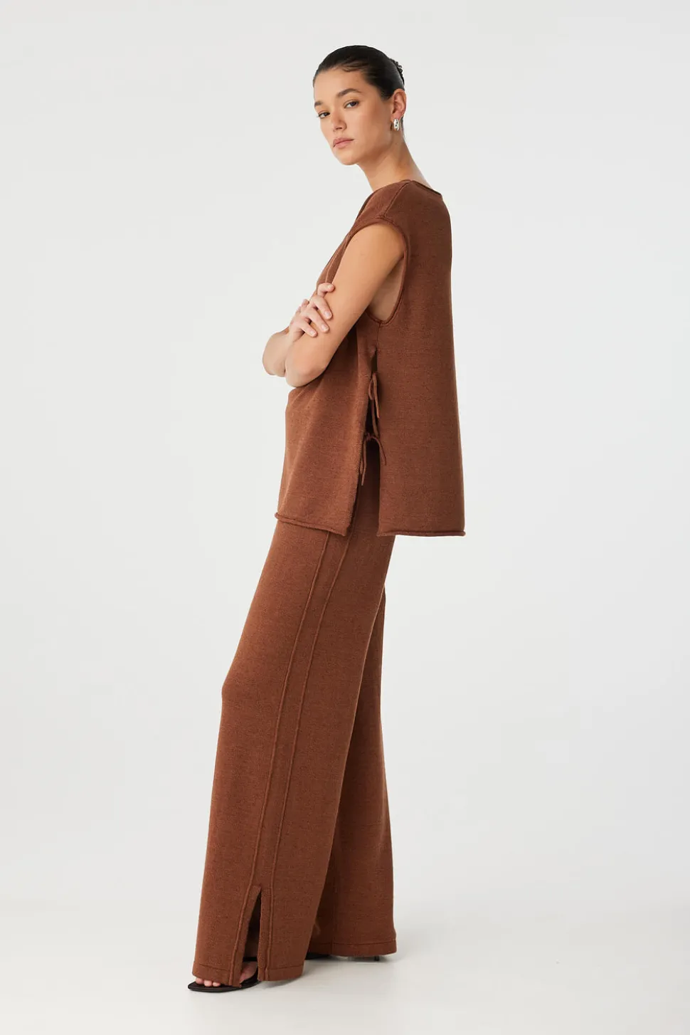 ARCAA Poppy Tie Side Top - Clay