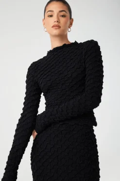 ARCAA Suvi High Neck Top - Black