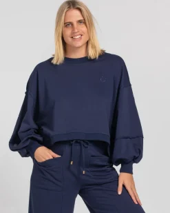 Boom Shankar Guru Sweater - Navy