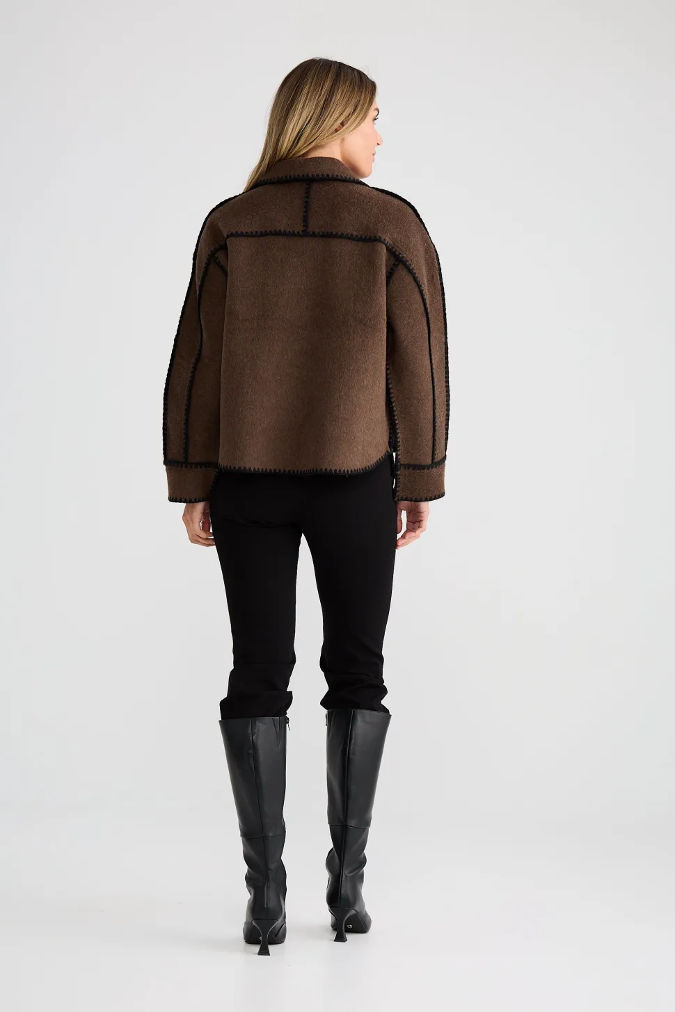 Brave & True Briony Jacket - Chocolate