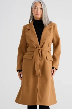 Brave & True Julianne Coat - Camel