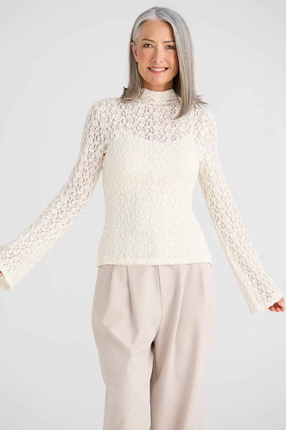 Brave & True Luisa Top - Ivory