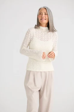 Brave & True Luisa Top - Ivory