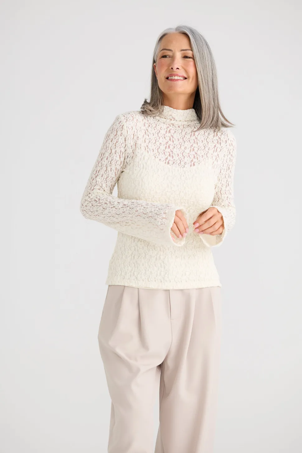 Brave & True Luisa Top - Ivory