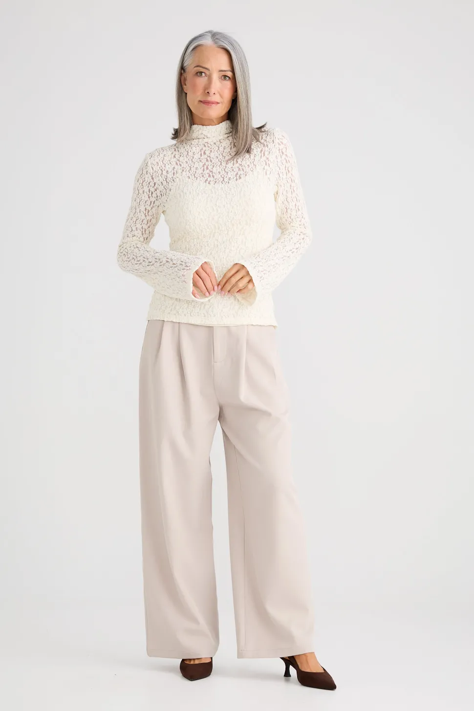 Brave & True Luisa Top - Ivory