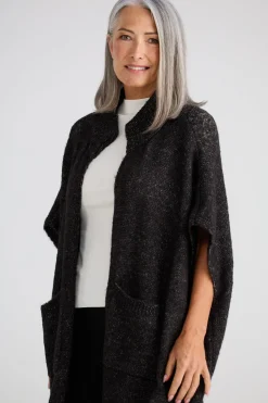 Brave & True Phoenix Knit Cardi - Charcoal