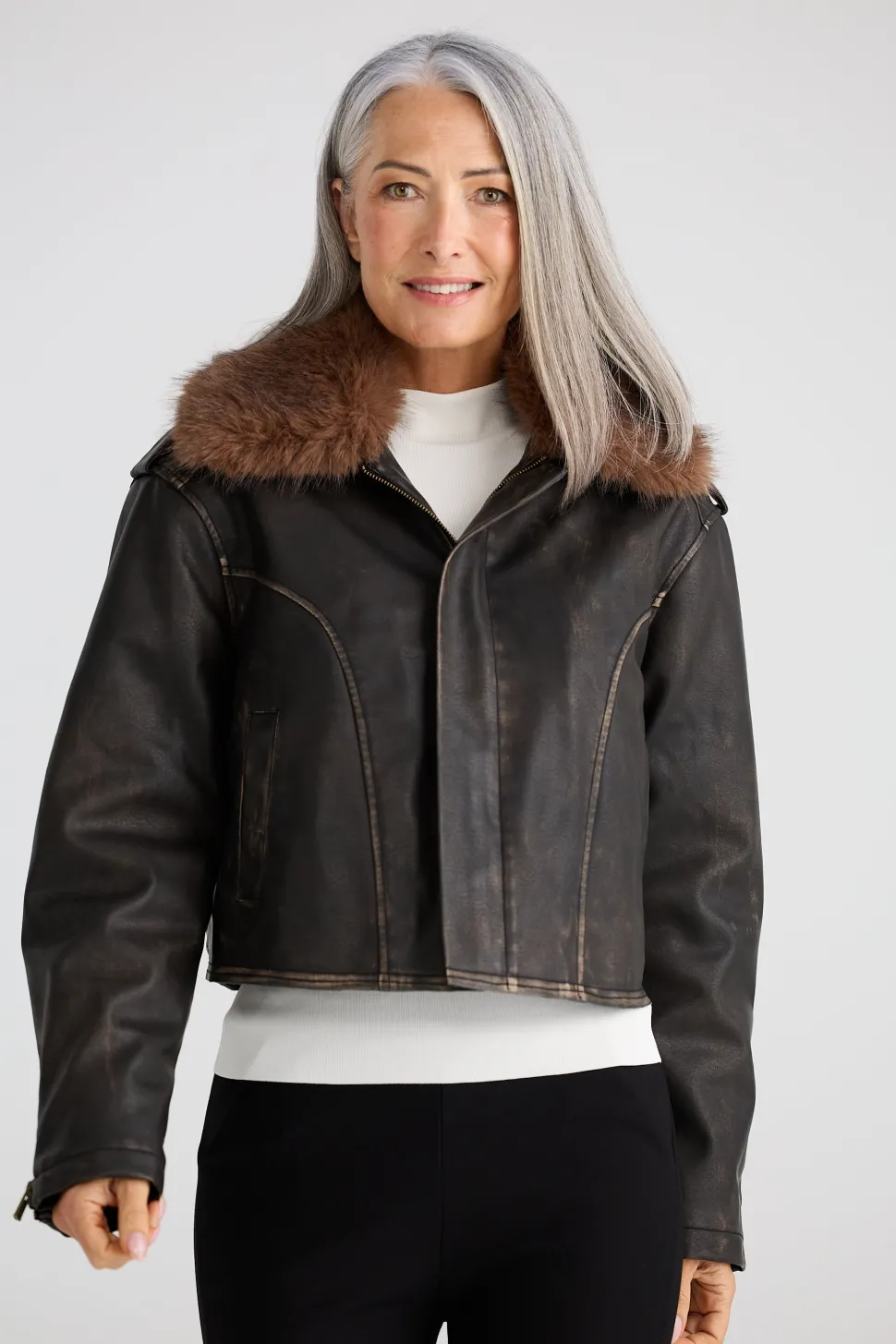 Brave & True Rowan Jacket - Dark Brown