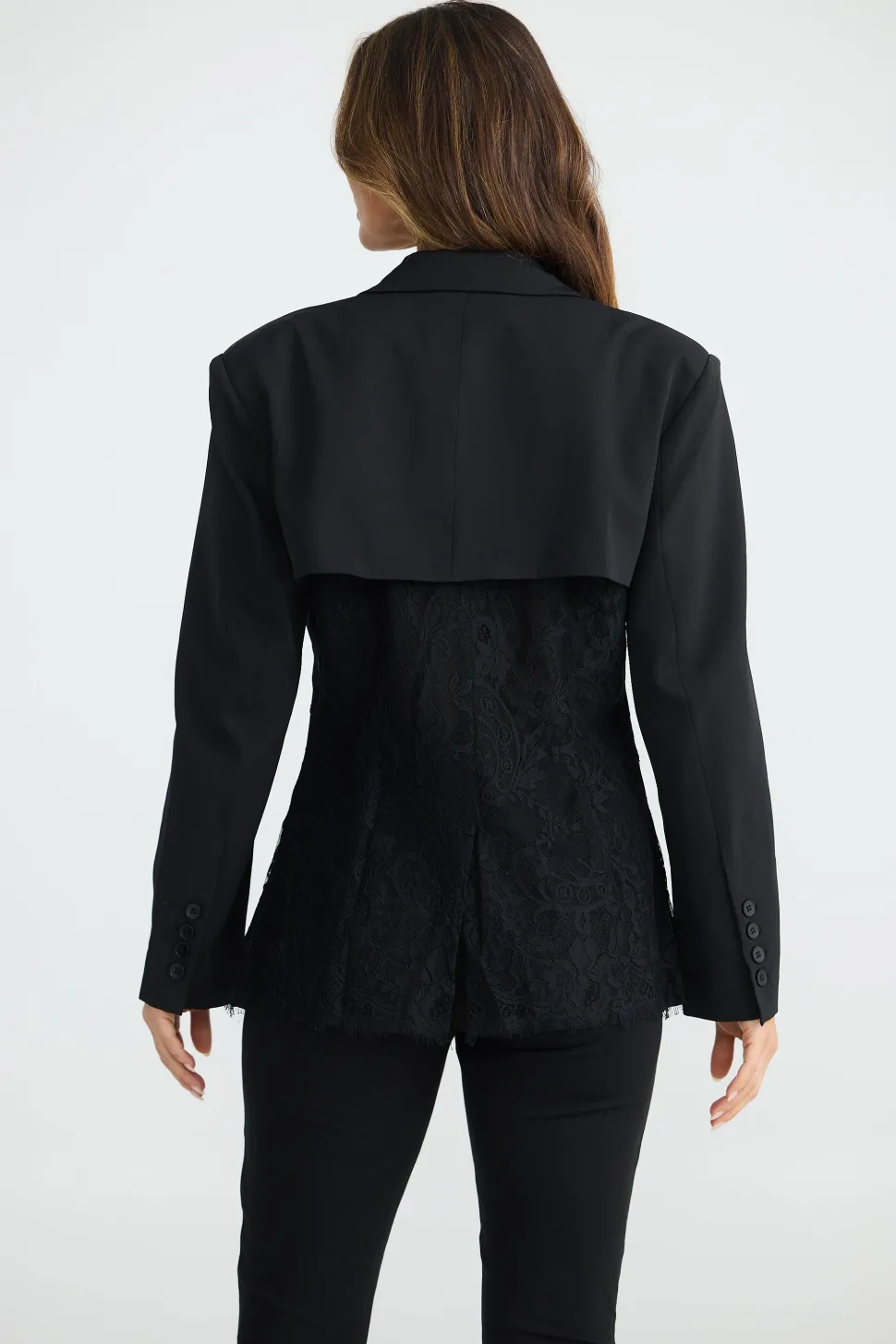 Brave & True Roxie Blazer- Black