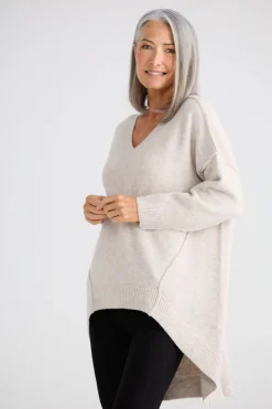Brave & True Wiltshire Knit - Oat Marle