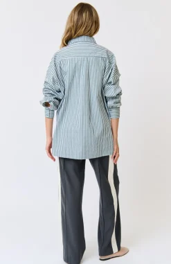 Cartel & Willow Adalyn Shirt - Alpine Mist