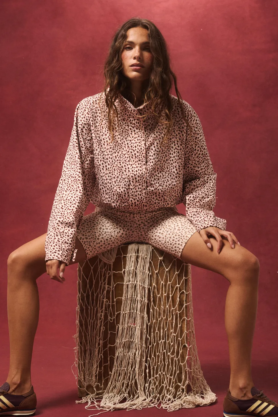 Cartel & Willow Beau Spray Jacket - Ocelot