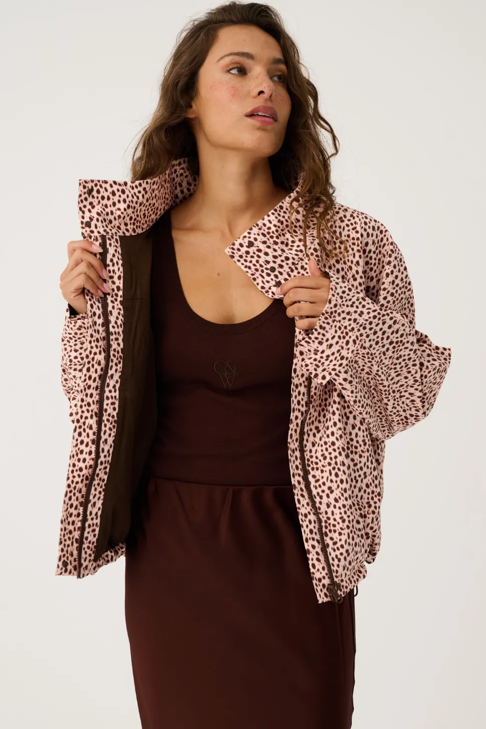 Cartel & Willow Beau Spray Jacket - Ocelot