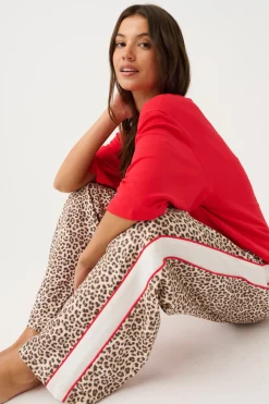 Cartel & Willow Havana Pant - Leopard