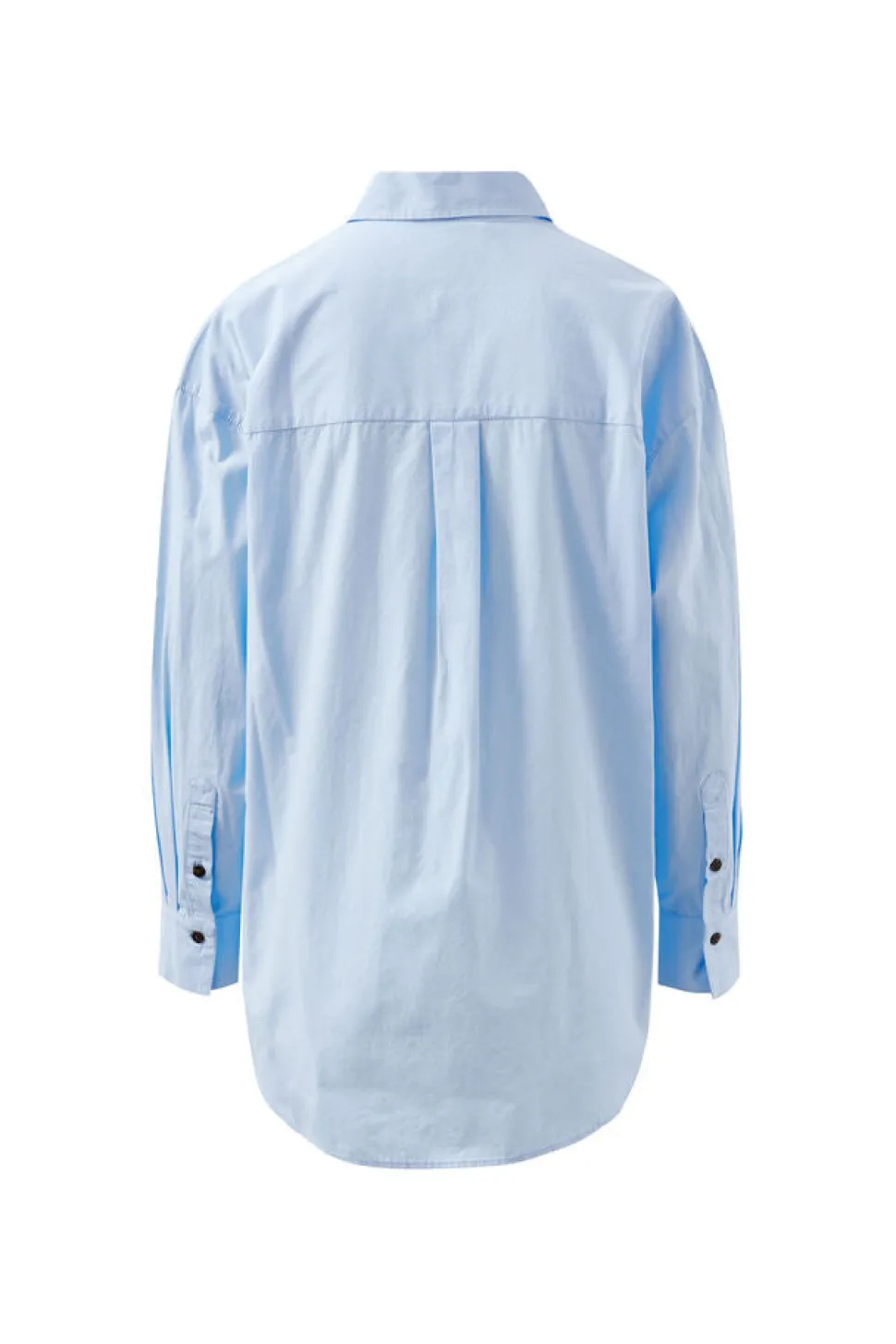 Ceres Life Peta Oversized Poplin Shirt - China Blue