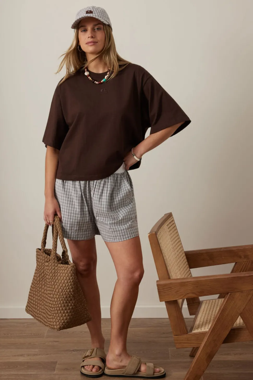 Ceres Life Phoebe Premium Tee - Chocolate