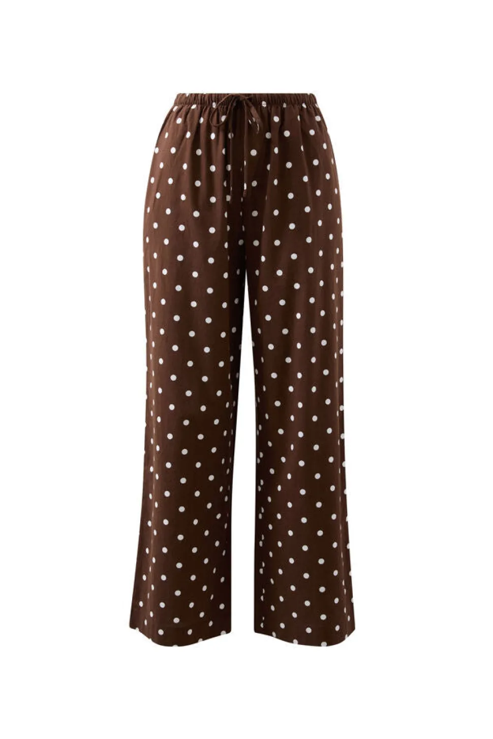 Ceres Life Resort Pant - Choc Polka Dot