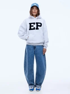 Ena Pelly EP Hoodie - White Marle
