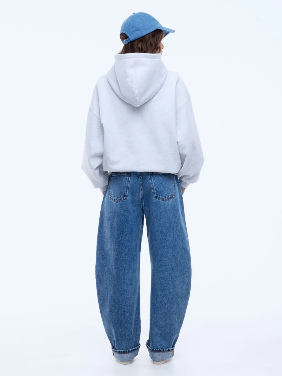 Ena Pelly EP Hoodie - White Marle