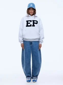 Ena Pelly EP Hoodie - White Marle