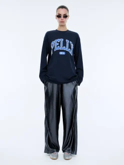 Ena Pelly Long Sleeve Pelly Tee - Ink