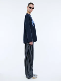 Ena Pelly Long Sleeve Pelly Tee - Ink