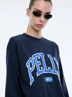 Ena Pelly Long Sleeve Pelly Tee - Ink