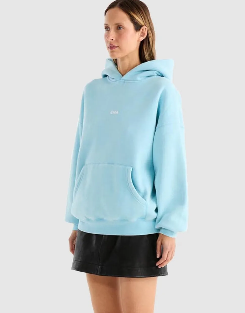 Ena Pelly Nostalgia Hoodie - Clear Blue