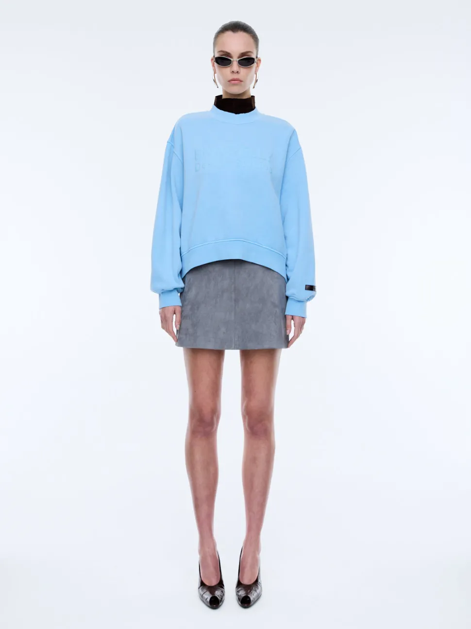 Ena Pelly Timeless Sweatshirt - Cornflower