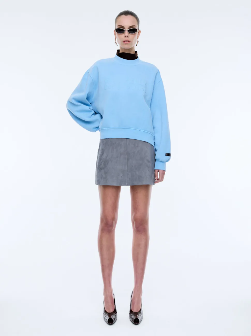 Ena Pelly Timeless Sweatshirt - Cornflower