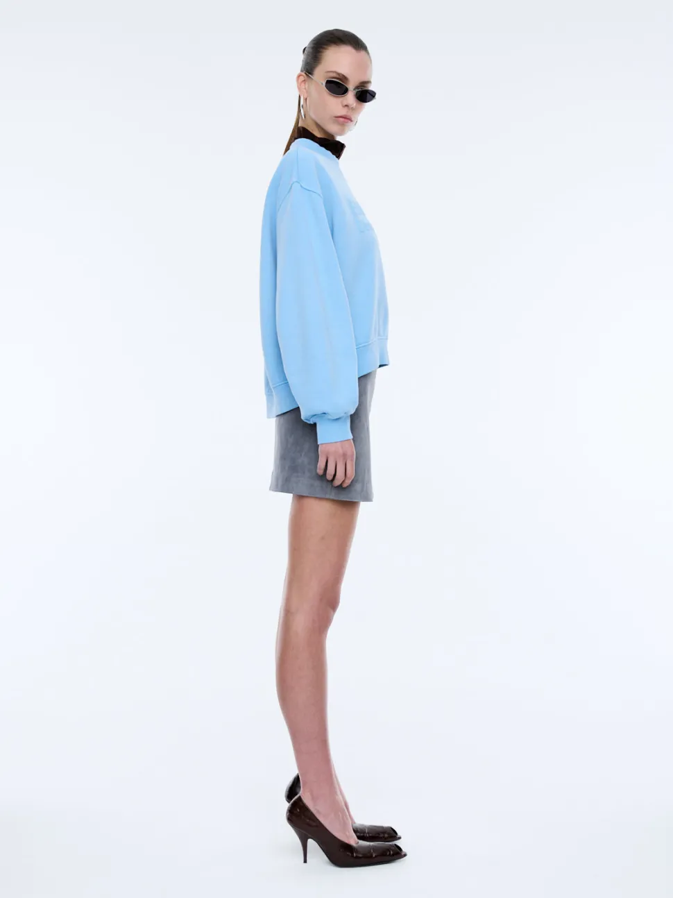 Ena Pelly Timeless Sweatshirt - Cornflower