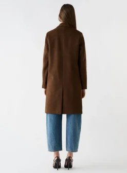 Esmaee Nomad Coat - Chocolate