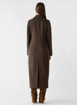 Esmaee Reference Tailored Coat - Espresso