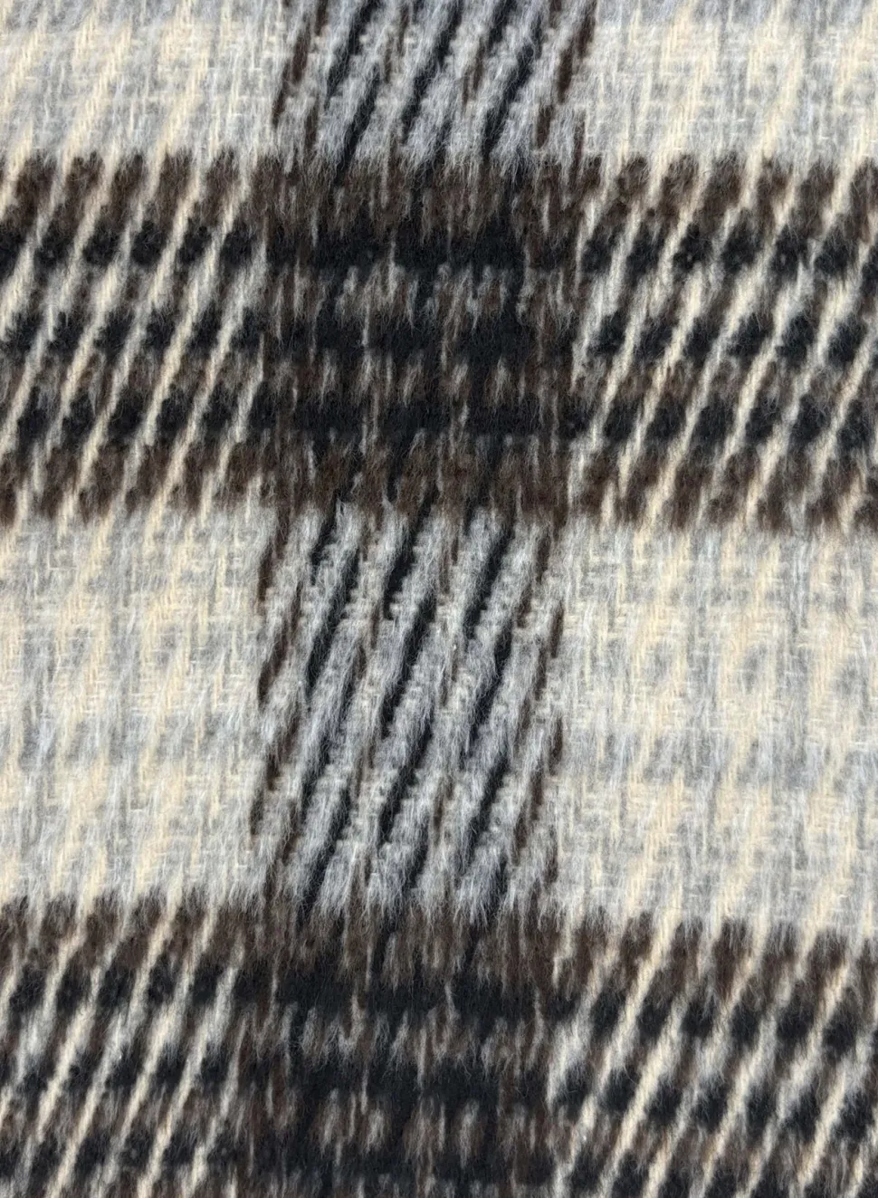 Esmaee Ridder Coat - Brown/Grey Check
