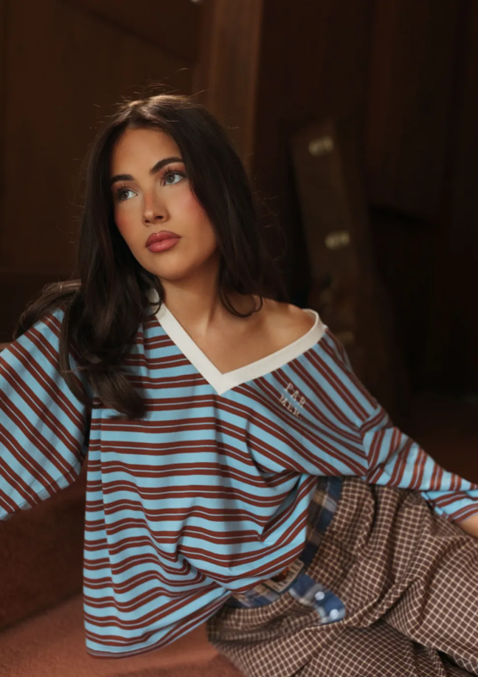 FAR MER Heartbreak Blues Jersey Vee