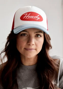 FAR MER Howdy Patch Trucker Cap